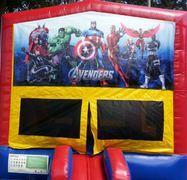 z Avengers Panel Bounce House 13X13 z Avengers Panel Bounce House 13X13