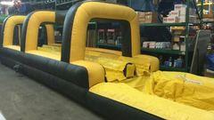 30ft Long Double Lane Slip-N-Slide with Pool 30ft Long Double Lane Slip-N-Slide with Pool